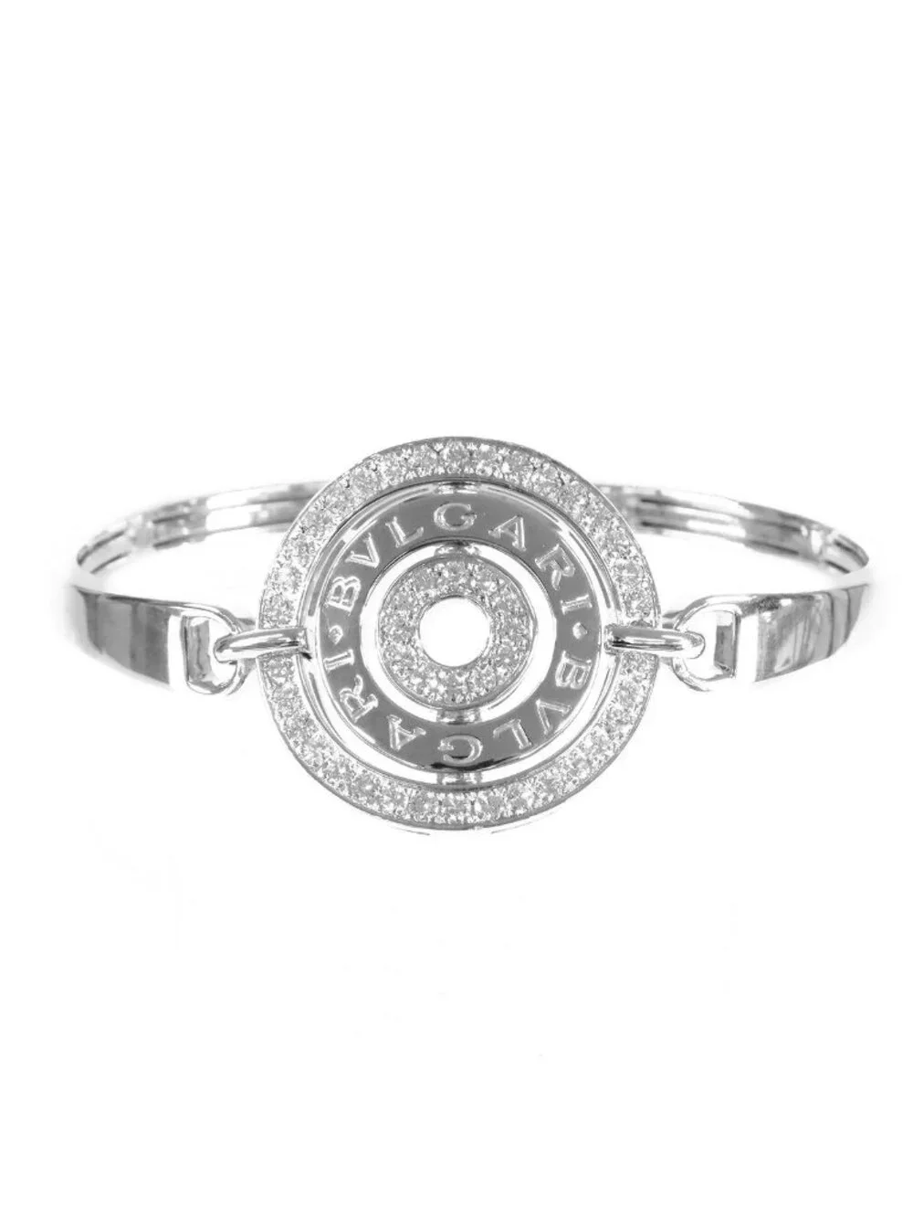 Bvlgari Astrale Bracelet White Gold 18K Diamond Bangle